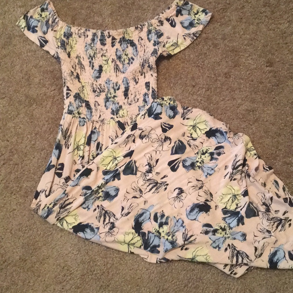 Off the shoulder midi dress
